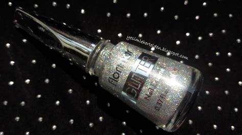 Flormar Glitter Gl14 Holographic Silver Nail Enamel