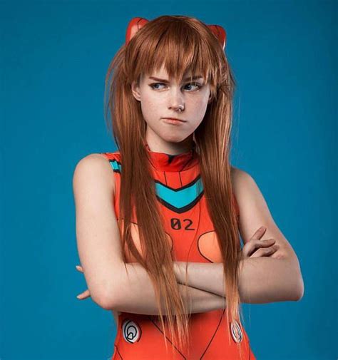 Hecho Por Encargo Peluca Cosplay De Asuka Langley Asuka Cosplay