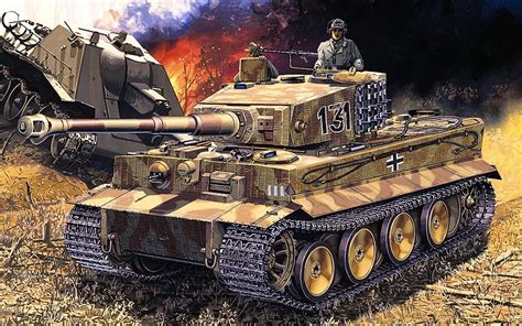Тяжёлый Танк Тигр Panzer Kampf Vi Tiger Tanks Military Army