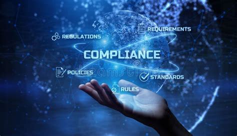 Compliance Regulation Business Technology Concept Risk Control And