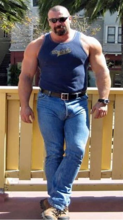 Muscle Bear Men Men S Muscle Men In Tight Pants Tight Jeans Big