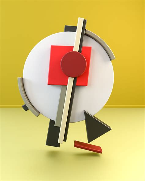 Suprematism And Constructivism On Behance Geometric Sculpture Abstract