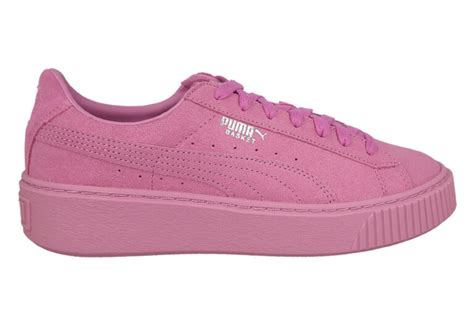 Giày Puma Wmns Basket Platform Reset Pink 363313 02 Authentic Shoes