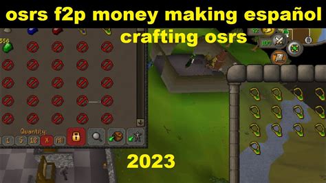 Money Making Osrs F2p 2023 Necklace Osrs Español Youtube