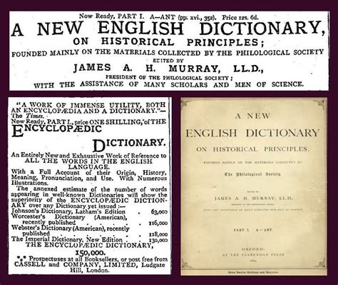 1st February 1884 Oxford English Dictionary Published