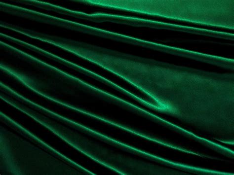 1 Metre Dispatched In One Continuous Length Plain Dark Green Satin