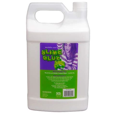 Maddie Raes Slime Glue Extra Thick All White Gallon Value Size