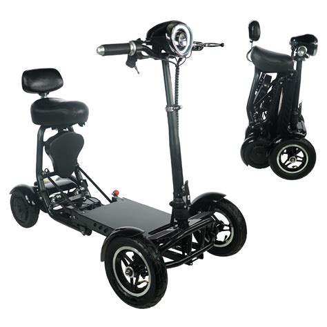 Foldable Lightweight Power Mobility Scooters Multi Terrain Scooter