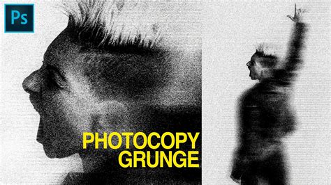 Easy Photocopy Xerox Grunge Punk Effect In Photoshop Photoshop Agency