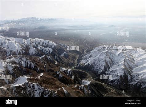 Aerial View Of Kunduz Povince Aghanistan Stock Photo Alamy
