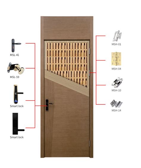 Italian Designer Bedroom Door Design Sunmica Interior Oak Solid Wood