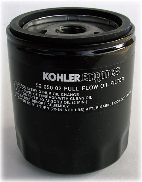 Kohler 52 050 02 S Oil Filter For 4ckm And 5ckm 52 050 02 S