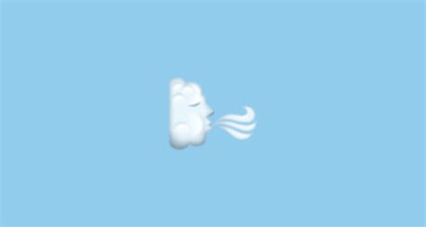 🌬️ Wind Face Emoji On Whatsapp 219175