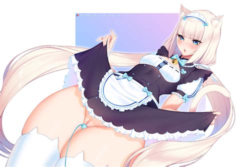 Vanilla Nekopara Masturbation Hentai Art Vn Anime VN Hentai Tofuubear