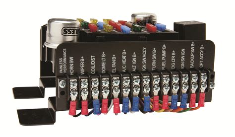 Painless Performance Painless Performance Circuit Pre Wired Universal Style Fuse Blocks