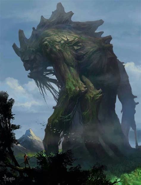Nature Creature Concept Fantasy Monster Fantasy Creatures