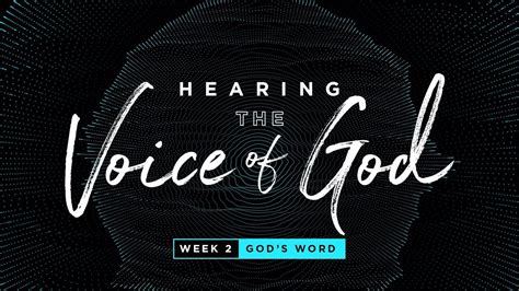 Gods Word Hearing The Voice Of God 2 Pastor John Lindell Youtube