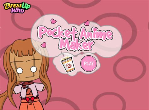Pocket Anime Maker Game Fun Girls Games
