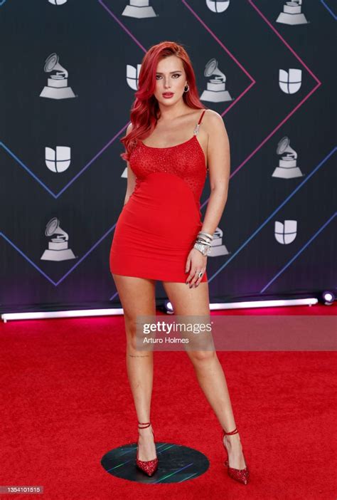 Bella Thorne Attends The 22nd Annual Latin Grammy Awards At Mgm Grand