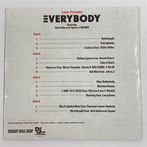 Logic Everybody 2lp Vinyl Limited Black 12 Record Etsy