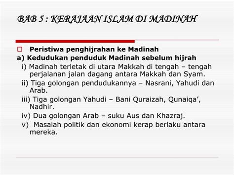 Sejarah Kertas Kerajaan Islam Di Madinah Contoh Soalan Esei Moral My Xxx Hot Girl
