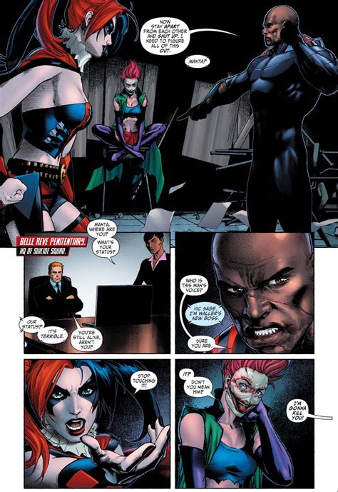 The Jokers Daughter Taunts Harley Quinn Comicnewbies