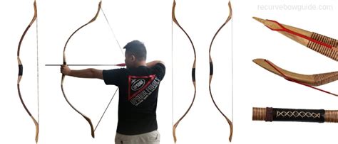 Huntingdoor Traditional Longbow Handmade Hunting Bow Review Recurve