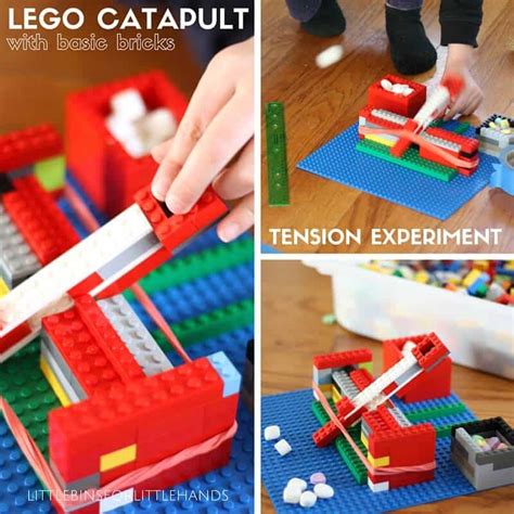 Easy Lego Catapult Physics Experiment And Stem Activity