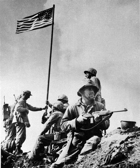 A Look At The Lesser Known Original Flag Raising On Iwo Jima The