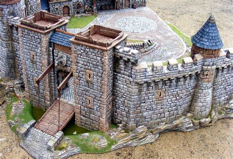 Place Forte En Bretonnie Castle Project Warhammer Terrain Model Castle