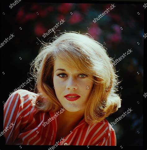Portrait American Actress Jane Seymour Fonda Editorial Stock Photo