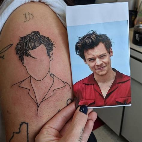 Pin By Amber Carnahan On Tattoo Harry Styles Tattoos Harry Tattoos