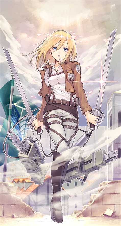 ~i may not go down in historia, but i'll go down on you. Christa Renz (Historia Reiss) - Attack on Titan - Mobile ...