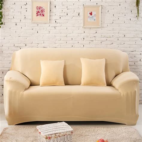 Pure Color Fashion Elastic Polyester Sofa Cover Stretch Slipcover Flexible Chair Dustcoat