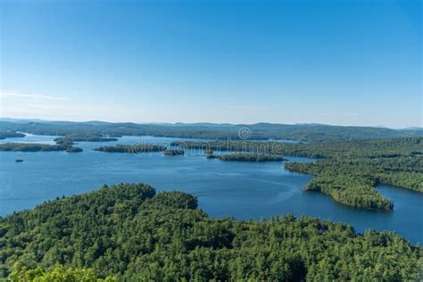 Amazing View Of Squam Lake From West Rattlesnake Mountain New Hampshire