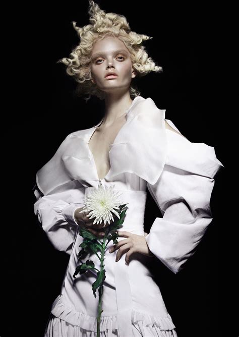 The Flower Marthe Wiggers By Thom Kerr For Black Magazine 23 Fashion