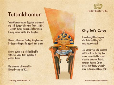 King Tutankhamun The Ancient Egyptian Pharoah Also Known As The Boy