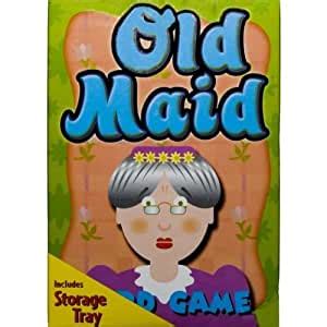 Some cards will be dealt and the rest will form the stock pile. Amazon.com: OLD MAID CARD GAME - JUMBO CARDS FOR LITTLE HANDS NIB: Toys & Games