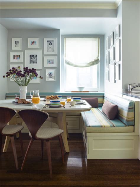 It seats more people than chairs could in a small space; 23+ Small Dining Table Designs, Decorating Ideas | Design ...