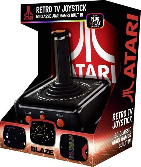 Atari Tv Plug And Play Av Joystick Atari 50 Jeux Pack Amazonfr Jeux