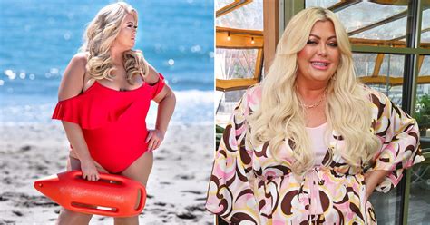 Gemma Collins Goes Full Baywatch Swimsuit Glam In Ode To Pamela Andersons Iconic Cj Parker Tori