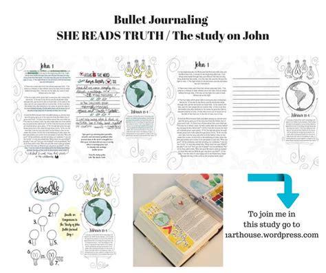 Bullet Journaling She Reads Truth Study On John Bullet Journal