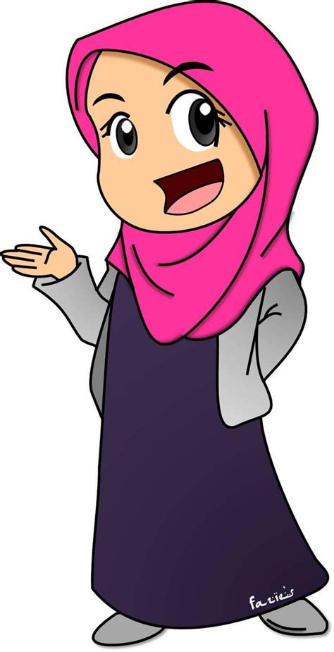 Teacher Cartoon Images Muslimah Free Muslim Cliparts Download Free
