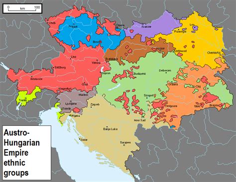Ethnic Groups Of The Austro Hungarian Empire By Giovangmazzella On