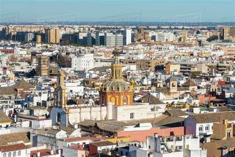 View Of The Historic Center Of Seville From The Top Of The