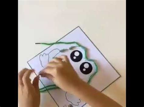 Da ritagliare e incollare sulla scheda precedente. Coordinazione oculo-manuale - YouTube