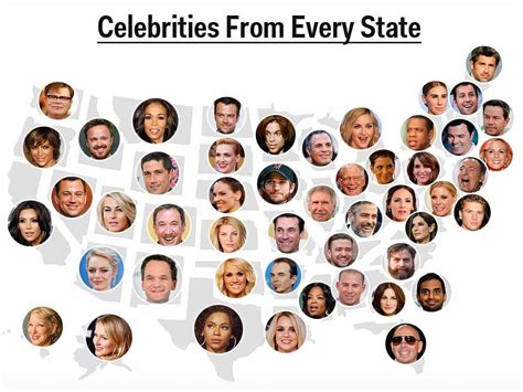 The Most Famous Celebrities From Each Us State 34362 Hot Sex Picture