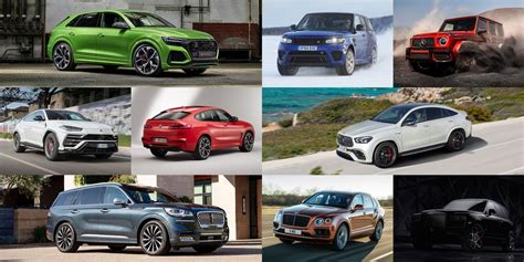 The 20 Most Powerful Suvs And Crossovers Of 2020