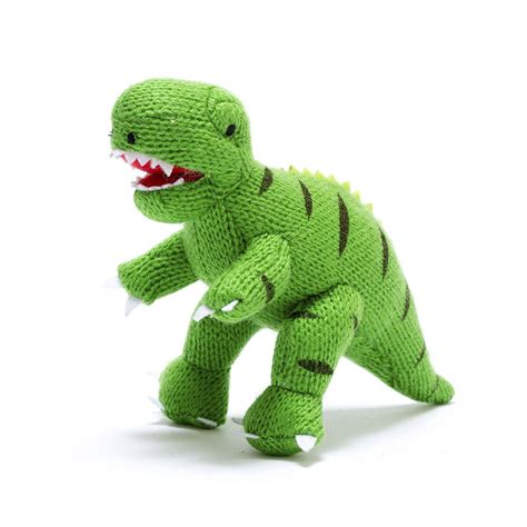 Los dinosaurios vivían en muchos ambientes diferentes y probablemente les interesaba ser de colores para mezclarse en esos ambientes y esconderse de los cazadores. Amigurumi Dinosaurio Verde - Shopmami