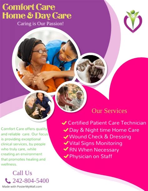 Copy Of Copy Of Senior Care And Services Skilled Nursing Postermywall